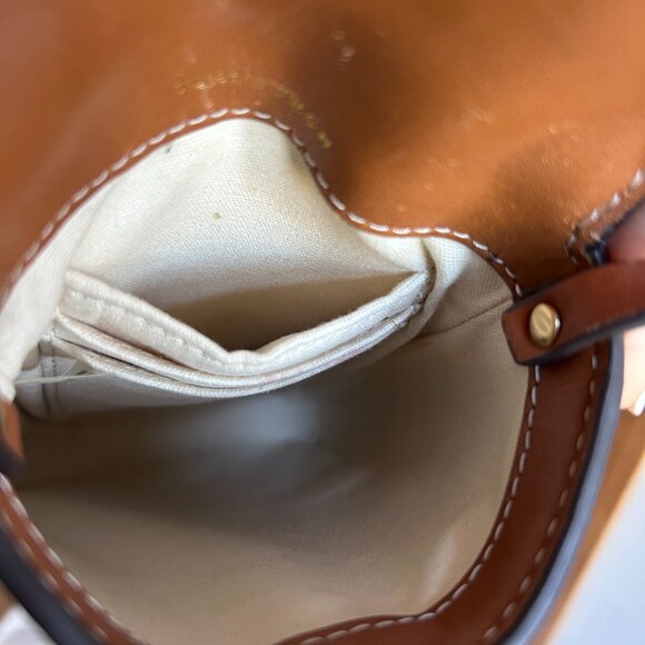 Tory Burch Miller Crossbody tan brown leather - Picture 7 of 7